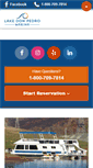 Mobile Screenshot of lakedonpedromarina.com